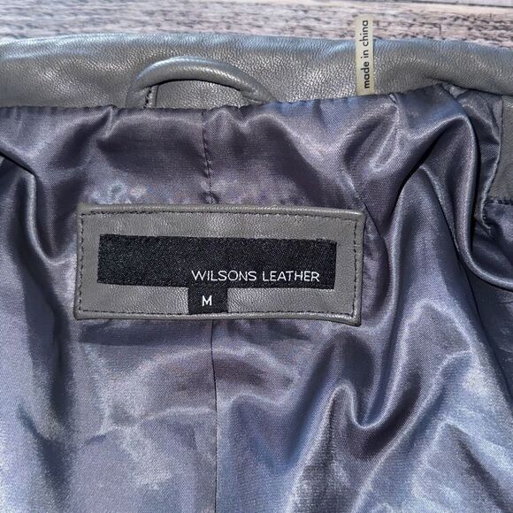Wilsons Leather Gray Jacket - Picture 7 of 7